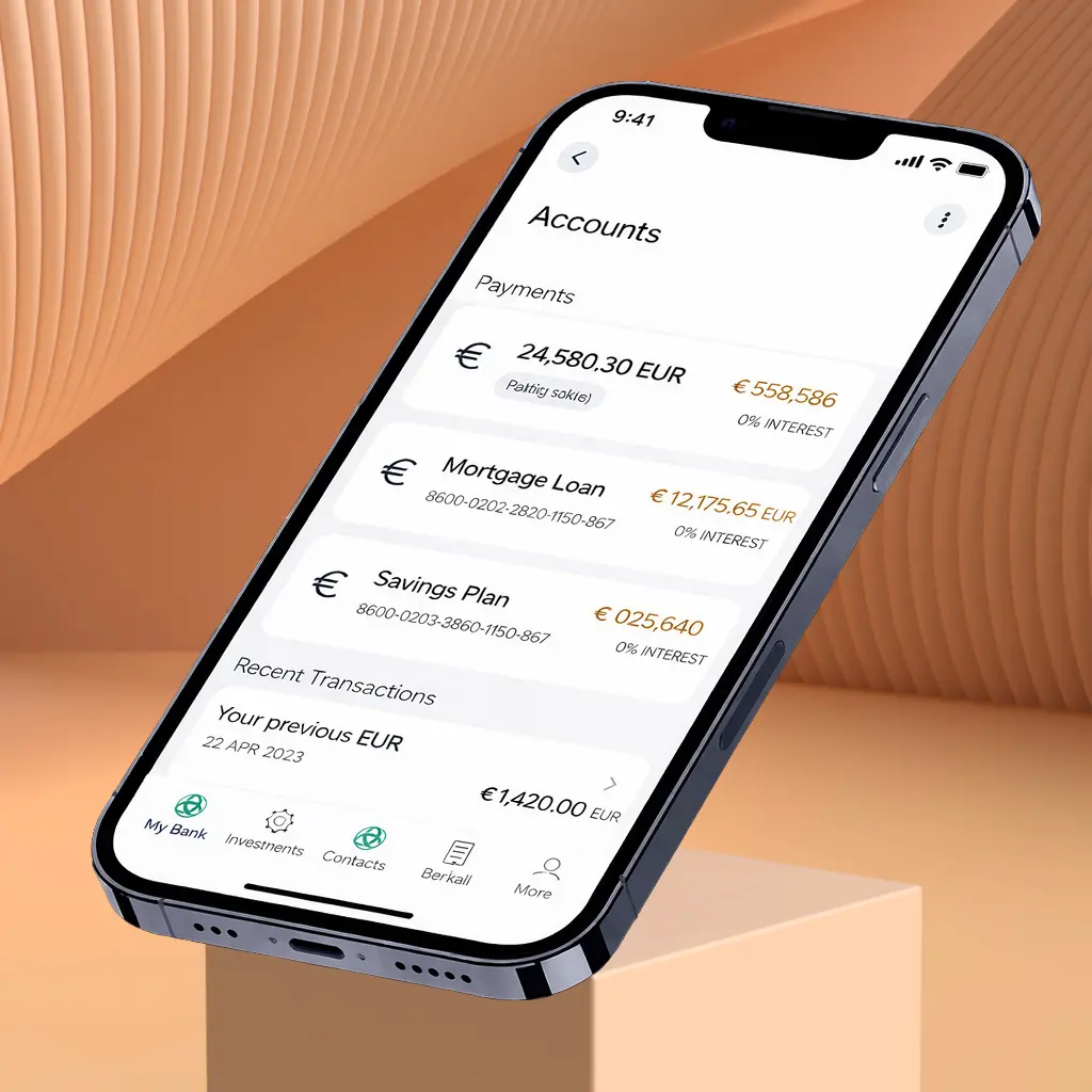Application bancaire GlobFortus Bank